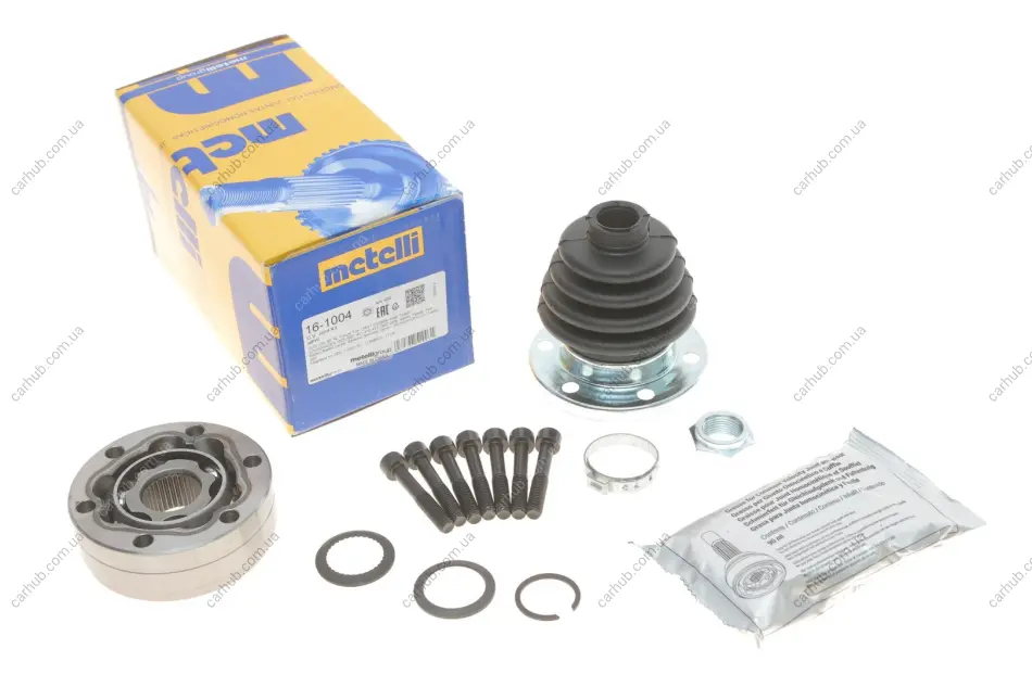 ШРКШ (внутрішній) Audi 80 72-94/Seat 93-02/VW Caddy 82-92/Golf/Passat 74-99/Polo 95-02 (33z/94mm) METELLI Metelli 16-1004 (фото 1)