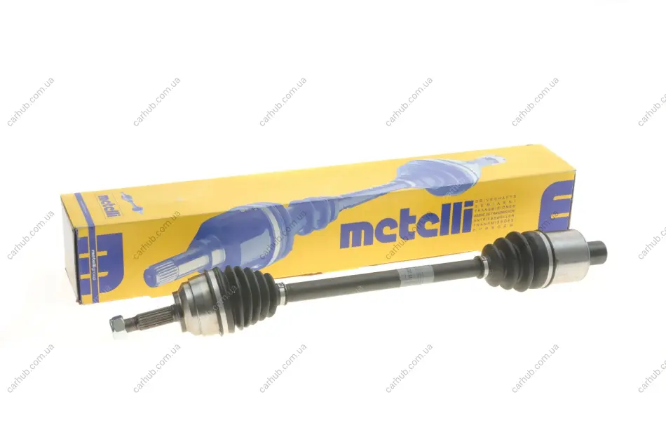 Піввісь (передня) (R) Renault Clio/Kangoo 98-02 (21z/718mm) (-ABS) METELLI Metelli 17-0396 (фото 1)