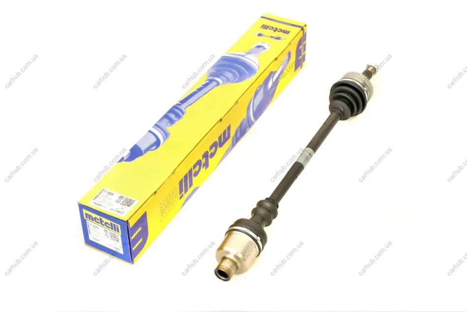 Піввісь (передня) (R) Renault Kangoo 1.6 16V/1.9dCi 01- (23z/740mm) (+ABS44z) (МКПП для JB1/3) Metelli 17-0919 (фото 1)