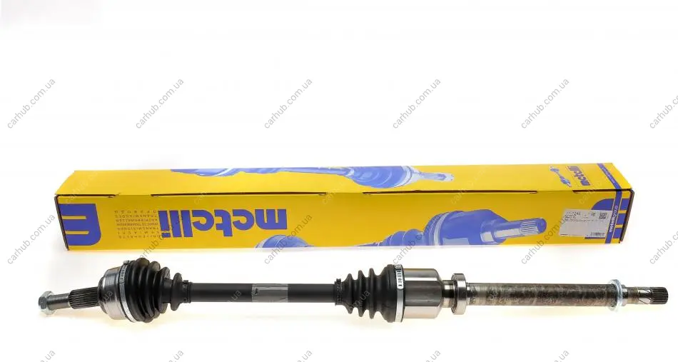 Піввісь (передня) (R) Renault Kangoo 1.5dCi/1.6/2.0 08- (27z/26z/921mm) (МКПП для JR5) Metelli 17-1246 (фото 1)
