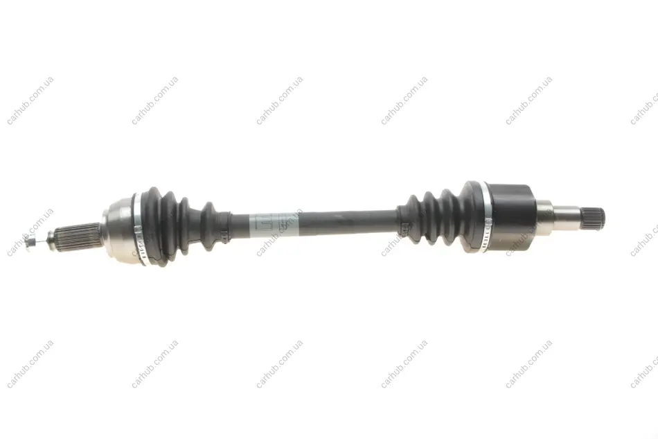 Піввісь (передня) (L) Ford Fiesta 1.6TDCi МКПП/Fusion 2.0 04-12 (25z/23z/615.4mm) (+ABS45z) Metelli 17-1313 (фото 1)