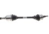 Полуось (передняя) (L) MB A-class (W169)/B-class (W245) 04-12 (25z/27z/610.5mm) (+ABS30z) АКПП Metelli 17-1314 (фото 1)