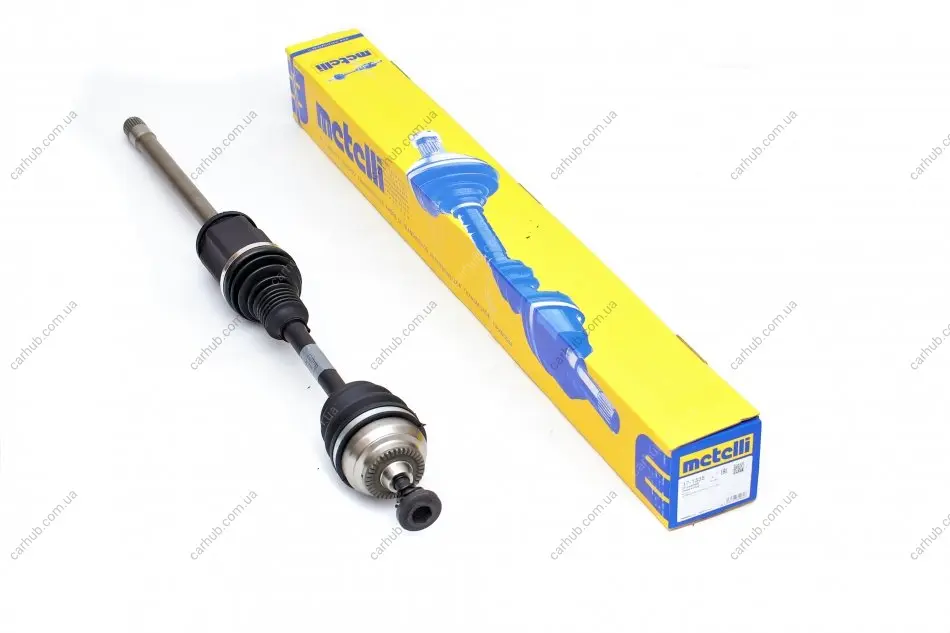 Піввісь (передня) (R) BMW 5 (F10/F11)/6 (F06/F12/F13) 10-18 (37z/27z/862mm) (-ABS) METELLI Metelli 17-1335 (фото 1)