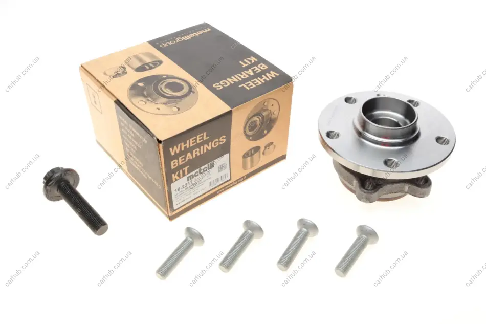 Підшипник маточини (передньої) Audi A3/Skoda Octavia/SuperB/VW Caddy/Golf/Passat 03- (4 болти/d=137mm) METELLI Metelli 19-2317 (фото 1)