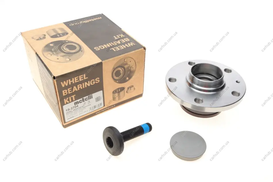 Підшипник маточини (задньої) Audi A3/Skoda Octavia/SuperB//VW Golf/Passat B6/B7/B8 03- (d=136.9mm) METELLI Metelli 19-2704 (фото 1)