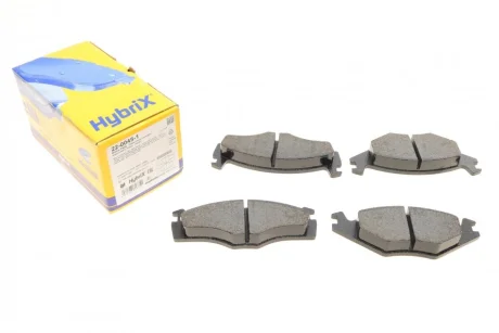 Колодки гальмівні (передні) Seat Cordoba/Ibiza 93-02/VW Caddy 82-92/Golf 82-99/Passat B2-B4 79-92 METELLI Metelli 22-0045-1