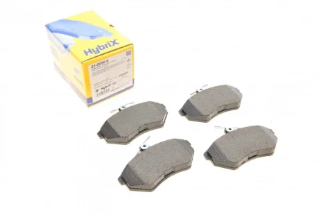 Колодки гальмівні (передні) Seat Cordoba/Ibiza/Toledo 93-02/VW Golf/Passat B2-B4 83-99 METELLI Metelli 22-0050-0