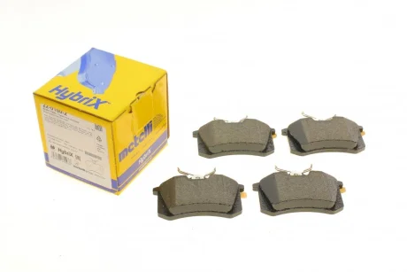 Колодки гальмівні (задні) Audi A4 02-09/Citroen C3 16-/C4 14-/Renault Scenic/Megane 96-/Clio 05- METELLI Metelli 22-0100-2