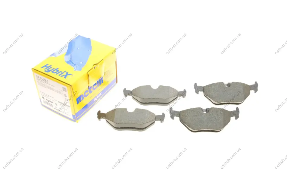 Колодки гальмівні (задні) BMW 3 (E30/E36/E46) 90-98/ 5 (E34) -97 (Teves) METELLI Metelli 22-0125-0 (фото 1)