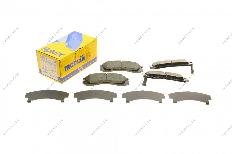 Колодки гальмівні (передні) Citroen C-Crosser 07-/Mitsubishi Outlander/Pajero 98-/Lancer/L400 94-03 METELLI Metelli 22-0134-0 (фото 1)