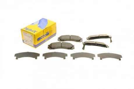 Колодки гальмівні (передні) Citroen C-Crosser 07-/Mitsubishi Outlander/Pajero 98-/Lancer/L400 94-03 METELLI Metelli 22-0134-0
