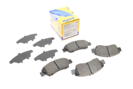 Колодки гальмівні (передні) Honda Civic V/VI 91-01/VIII 10-12/Jazz 02- METELLI Metelli 22-0138-0