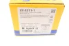 Колодки гальмівні (передні) Audi A3/Seat Toledo 96-04/Skoda Octavia 96-07/VW Golf 97-05/Polo 02- METELLI Metelli 22-0211-1 (фото 6)