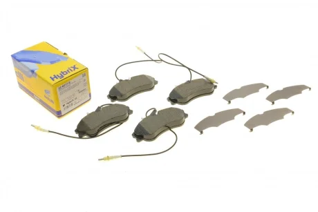 Колодки гальмівні (передні) Citroen Berlingo 96-11/Xsara/Peugeot 306 93-05/Partner 96-15 (+датчики) METELLI Metelli 22-0217-0