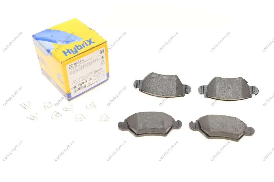 Колодки гальмівні (задні) Opel Astra G 98-05/Zafira A 99-05 METELLI Metelli 22-0259-0 (фото 1)
