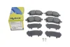 Колодки гальмівні (передні) Subaru Forester/Outback 97-03/Impreza 92-/Legacy 89-03 METELLI Metelli 22-0296-0 (фото 5)