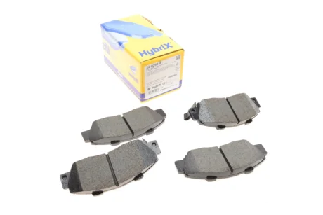 Колодки гальмівні (передні) Honda Accord V/VI 93-03/Civic 97-01 Metelli 22-0298-0