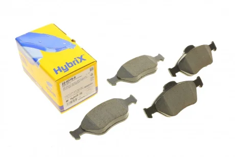 Колодки гальмівні (передні) Ford Fiesta 95-10/Fusion/Ka 02-12/Puma/Mazda 121 96-03/Mazda 2 03-07 METELLI Metelli 22-0316-0