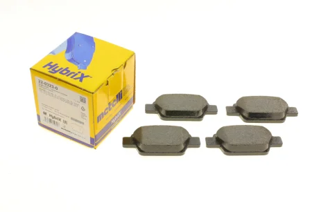 Колодки гальмівні (задні) Fiat Bravo II 07-14/Stilo 01-08/Linea 07-/Multipla 99-10/Lancia Delta 08- METELLI Metelli 22-0323-0