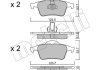 Комплект тормозных колодок (дисковых).) Metelli 22-0348-0 (фото 10)