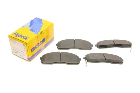 Колодки гальмівні (передні) Kia Carnival -06/K2500/Pregio 2.5-2.9 97- METELLI Metelli 22-0374-0