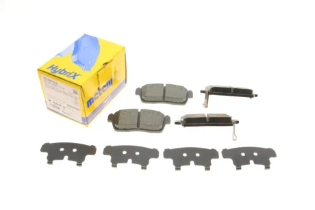 Колодки гальмівні (передні) Chevrolet Cruze 00-08/Subaru Justy 07-/Suzuki Ignis 00-/Nissan Pixo 09- METELLI Metelli 22-0415-0