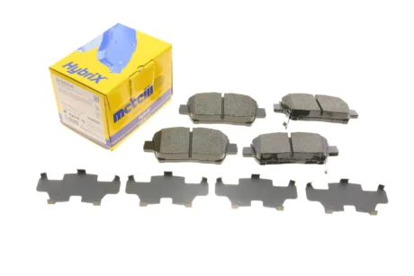 Колодки гальмівні (передні) Toyota Corolla 01-08/Prius 03-09/Yaris 99-05 METELLI Metelli 22-0423-0