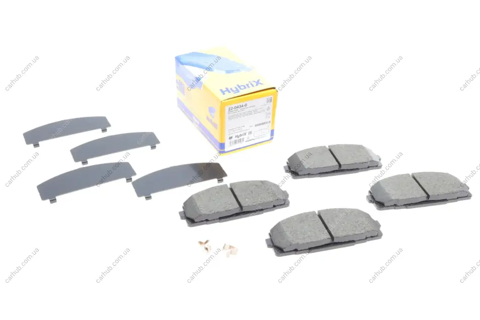Колодки гальмівні (передні) Toyota Hiace III/IV -06 METELLI Metelli 22-0434-0 (фото 1)