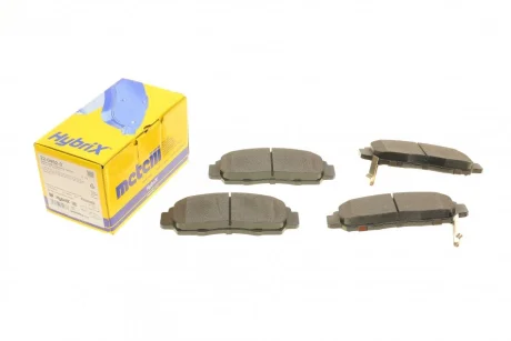 Колодки гальмівні (передні) Honda Civic VIII 06-/FR-V 04-/Accord VII 03- METELLI Metelli 22-0462-0