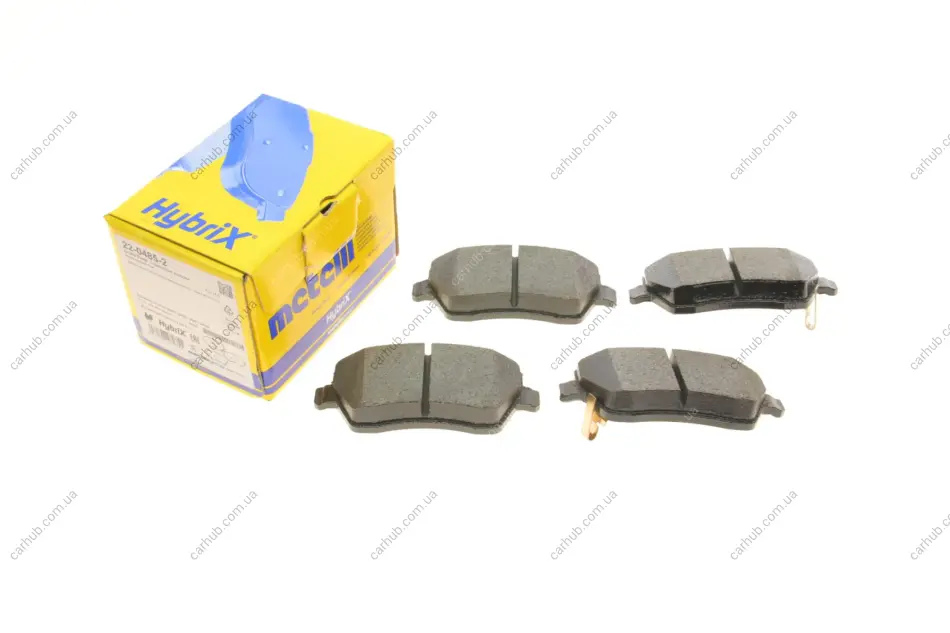 Колодки гальмівні (передні) Nissan Micra/Note 10- METELLI Metelli 22-0485-2 (фото 1)