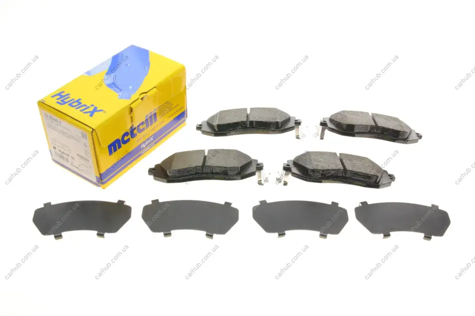 Колодки гальмівні (передні) Subaru Forester/Impreza/Legace V/Outback 10- METELLI Metelli 22-0500-1 (фото 1)