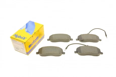 Колодки гальмівні (передні) Citroen C8 02-/Jumpy/Fiat Scudo/Peugeot Expert 95-06/807 02- (+датчики) METELLI Metelli 22-0530-0