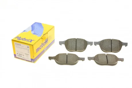 Колодки гальмівні (передні) Ford Connect 13-/C-Max 07-10/Kuga 08-/Focus/Volvo/Mazda 3 04-14/5 05- METELLI Metelli 22-0534-0