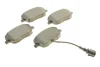Колодки гальмівні (передні) Seat Ibiza/VW Polo 01-09/Skoda Fabia 99-14/Roomster 06-15 (+датчик) METELLI Metelli 22-0547-1 (фото 2)