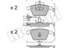 Колодки тормозные (передние) Audi A6 97-05 (+датчики)) Metelli 22-0549-0 (фото 2)