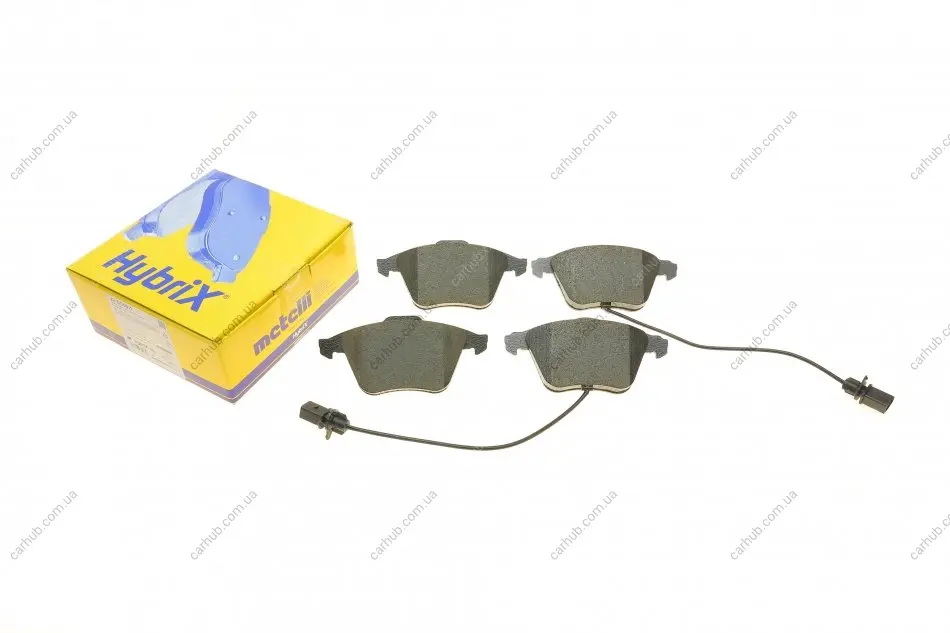 Колодки гальмівні (передні) Audi A4 03-09/A6/A8 03-11/Seat Exeo 08-13 (+датчики) METELLI Metelli 22-0549-1 (фото 1)