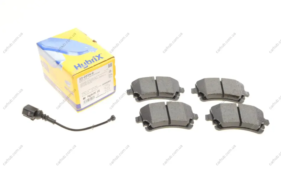 Колодки гальмівні (задні) VW T5/Multivan V 03-15 (+датчик) METELLI Metelli 22-0554-0 (фото 1)