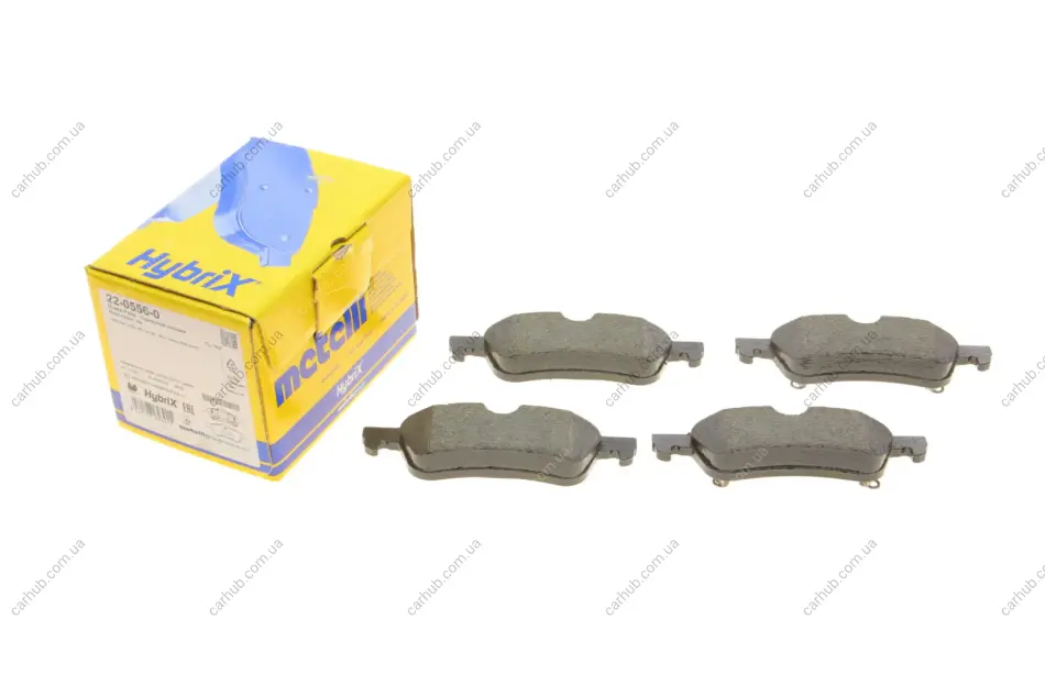 Колодки гальмівні (задні) Mini Cooper/One 01-06 METELLI Metelli 22-0556-0 (фото 1)