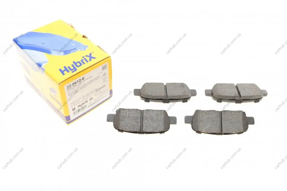 Колодки гальмівні (задні) Renault Koleos/Nissan Juke/Leaf 10-/Qashqai 07-13/X-Trail 01-13/Suzuki 05 METELLI Metelli 22-0612-0 (фото 1)