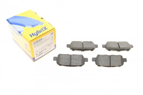 Колодки гальмівні (задні) Renault Koleos/Nissan Juke/Leaf 10-/Qashqai 07-13/X-Trail 01-13/Suzuki 05 METELLI Metelli 22-0612-0
