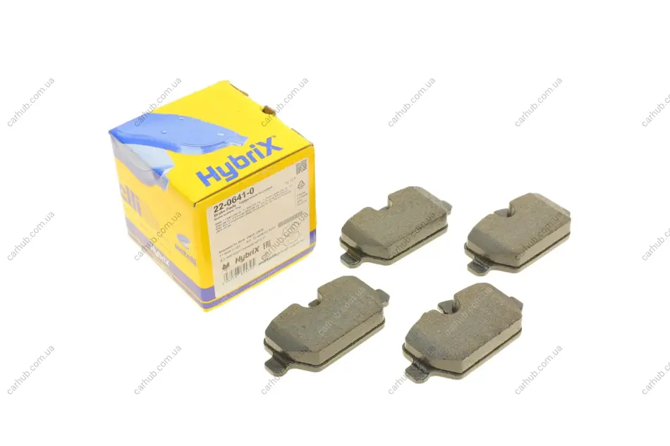 Колодки гальмівні (задні) BMW 1 (E81/E82/E87)/3 (E90/E91/E92/E93) 04-13 METELLI Metelli 22-0641-0 (фото 1)
