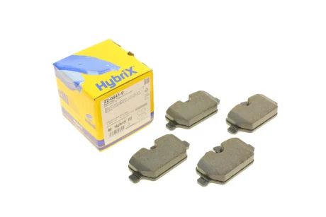 Колодки гальмівні (задні) BMW 1 (E81/E82/E87)/3 (E90/E91/E92/E93) 04-13 METELLI Metelli 22-0641-0