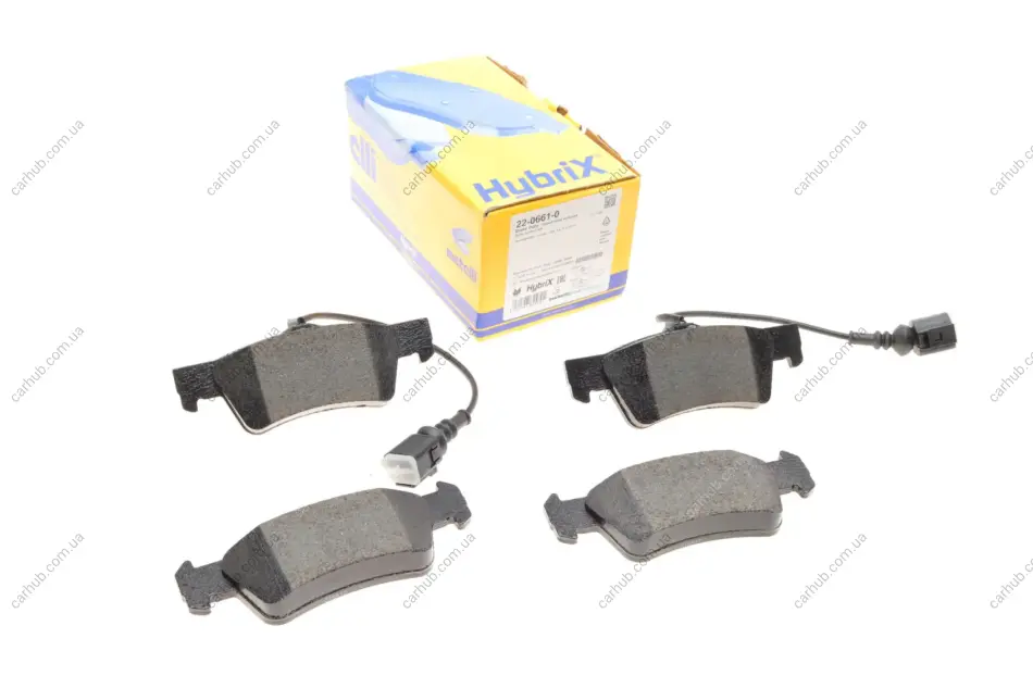 Колодки гальмівні (задні) VW Touareg 2.5 TDI 02-10 Metelli 22-0661-0 (фото 1)