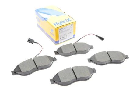 Колодки гальмівні (передні) Citroen Jumper/Fiat Ducato/Peugeot Boxer 06- (+датчики) METELLI Metelli 22-0708-1