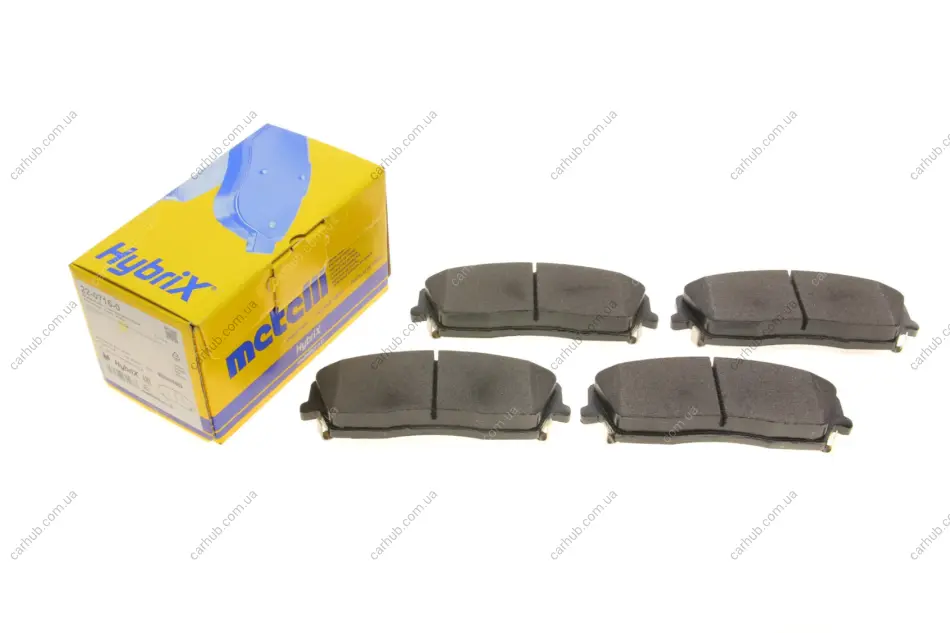 Колодки гальмівні (передні) Chrysler 300 04- METELLI Metelli 22-0716-0 (фото 1)