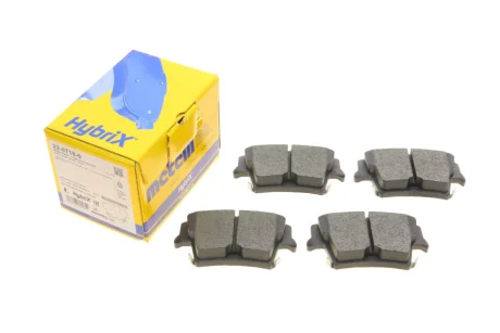 Колодки гальмівні (задні) Chrysler 300C 04-/Lancia Thema 11-14 METELLI Metelli 22-0718-0