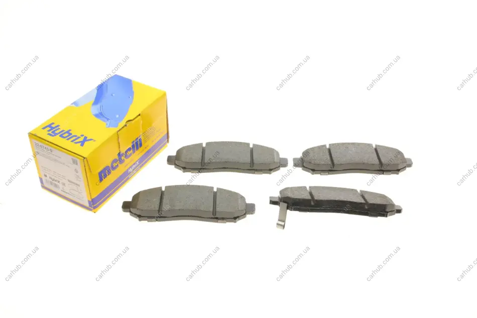 Колодки гальмівні (передні) Nissan Partfinder/NP300 Navara 05- METELLI Metelli 22-0743-0 (фото 1)