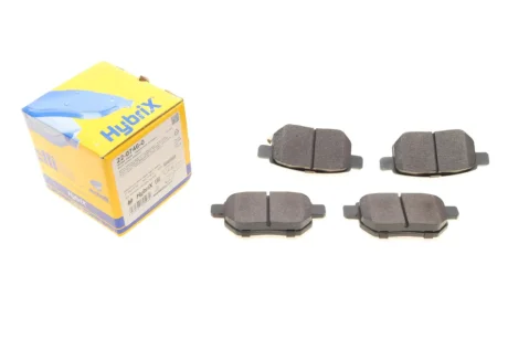 Колодки гальмівні (задні) Toyota Corolla/Auris 06-14/IQ/Urban Cruiser 09-15/Prius 12-/Yaris 05- METELLI Metelli 22-0746-0