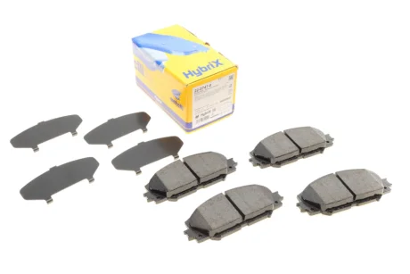 Колодки гальмівні (передні) Toyota Corolla 01-18/Auris 07-12/Rav4 III 05-/Yaris/Prius+ 12- METELLI Metelli 22-0747-0