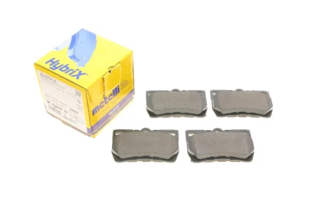 Колодки гальмівні (задні) Lexus GS/IS II/IS C 05- METELLI Metelli 22-0761-0